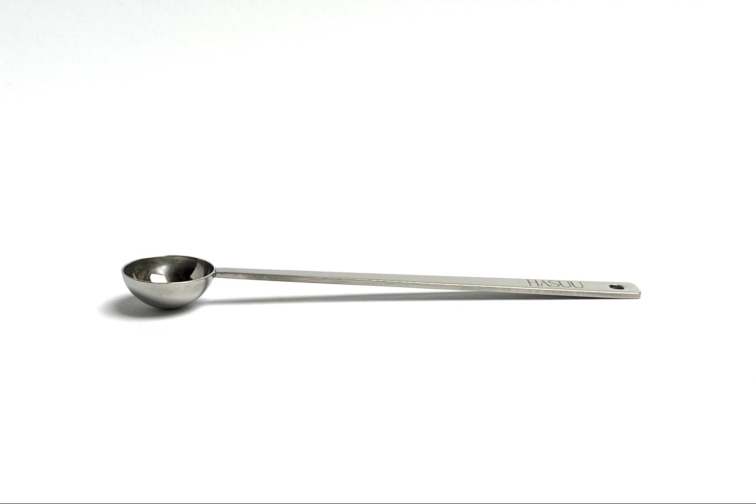 sleek stainless steel spoon for matcha scoop